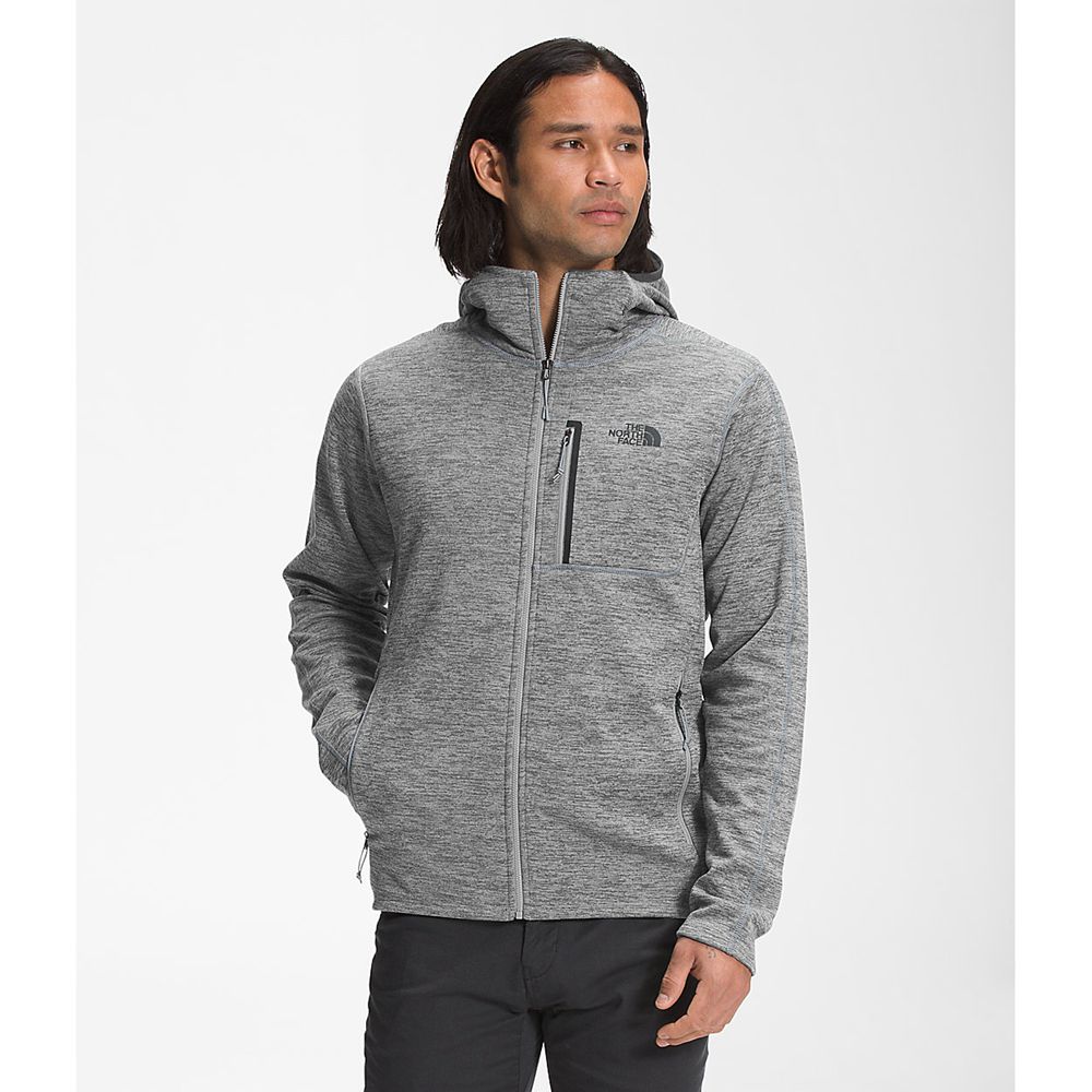 The North Face Hooded Jacket Mens Australia - The North Face Canyonlands Grey Hiking (RUZ-461278)